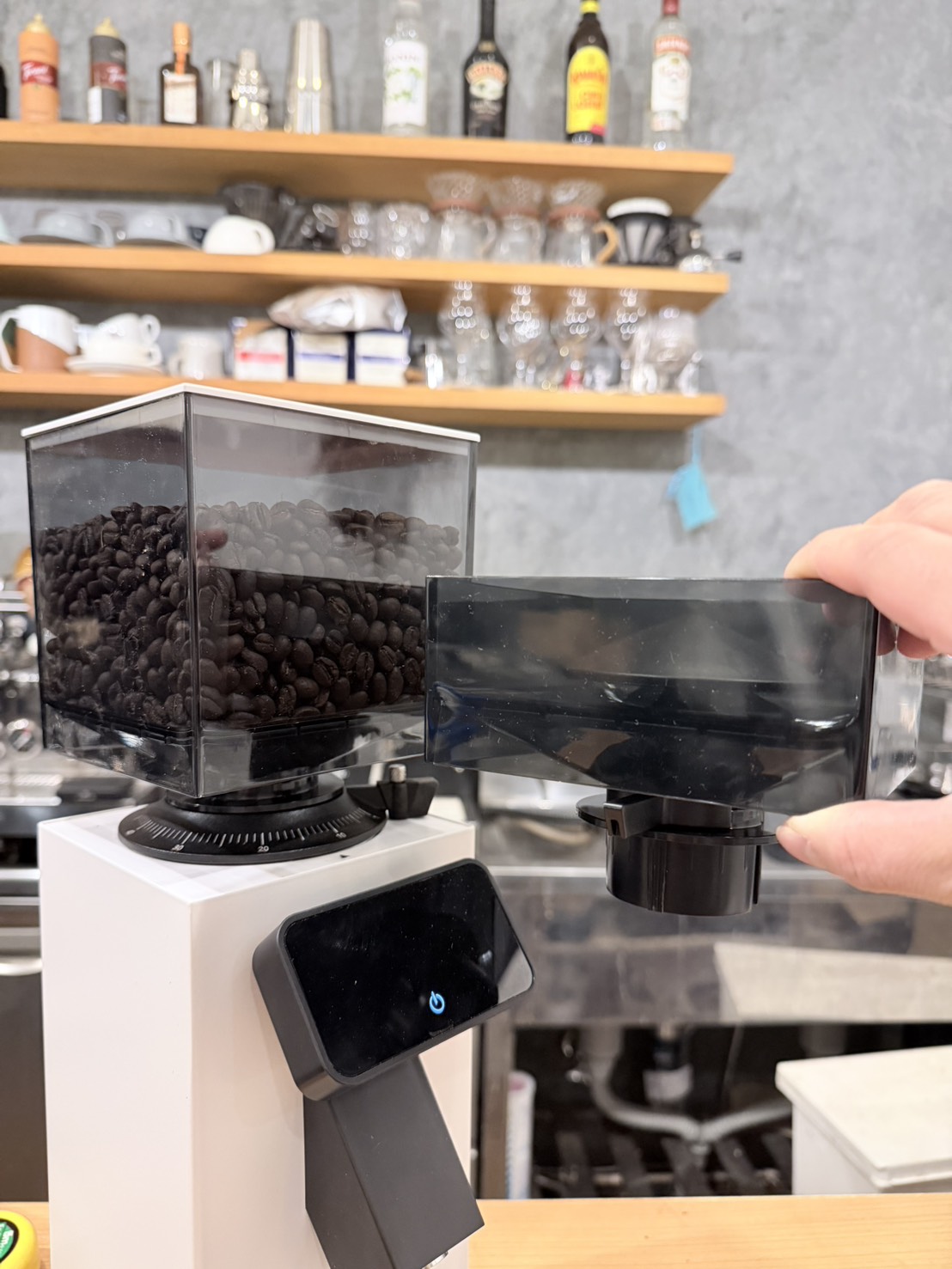 1年保証　高性能電動グラインダー　フラットブレード64mm　home cafeオリジナル